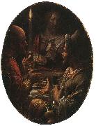 Joachim Wtewael Supper at Emmaus oil painting artist